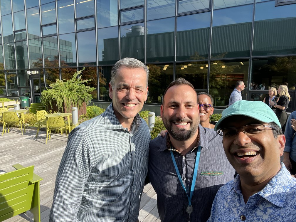 With Doug Herrington and Amazon retail colleagues · Seattle · 2023